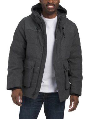 PAJAR Men's Otis Puffer Jacket With Fixed Hood